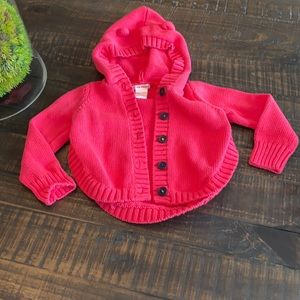 🦋 NWOT 18-24 Month Joe Fresh Pink Sweater!